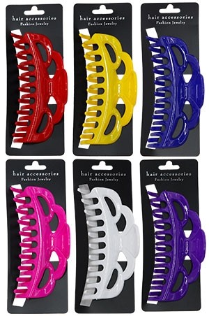 Jaw Clip X-Large #HCL55-2 ASST (12 pc/pk) -PK