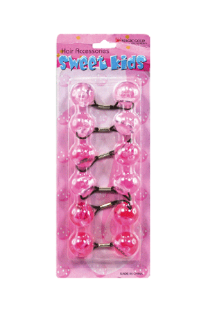 Bubble Round #XL13 Crystal Pink Mix [6/pk] -pc