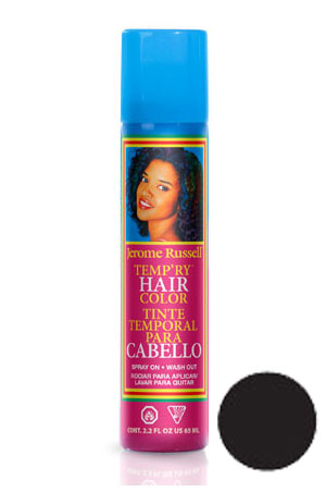 Jerome Russell Color Spray #Black