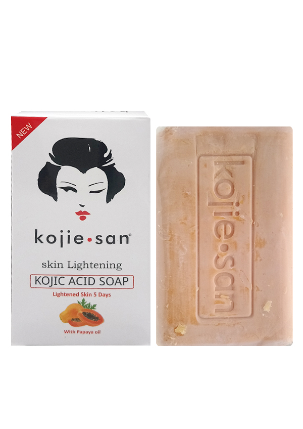 [KOJ30021A] Kojie San Kojic Acid Soap _ Papaya Oil (250 g) #13A