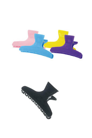 Butterfly Clamp (Jumbo) #1938 Black -pk