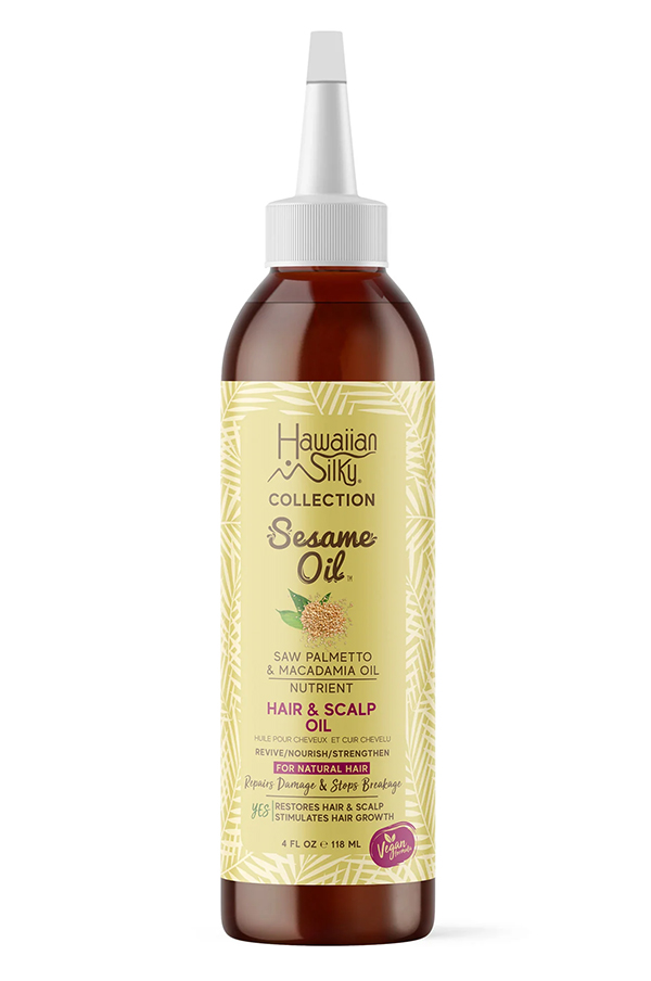 Hawaiian Silky Sesame Oil Hair&Scalp Oil (4oz) #104