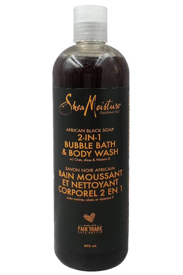 Shea Moisture ABS 2-IN-1 Bubble Bath & Body Wash (473 ml) #191