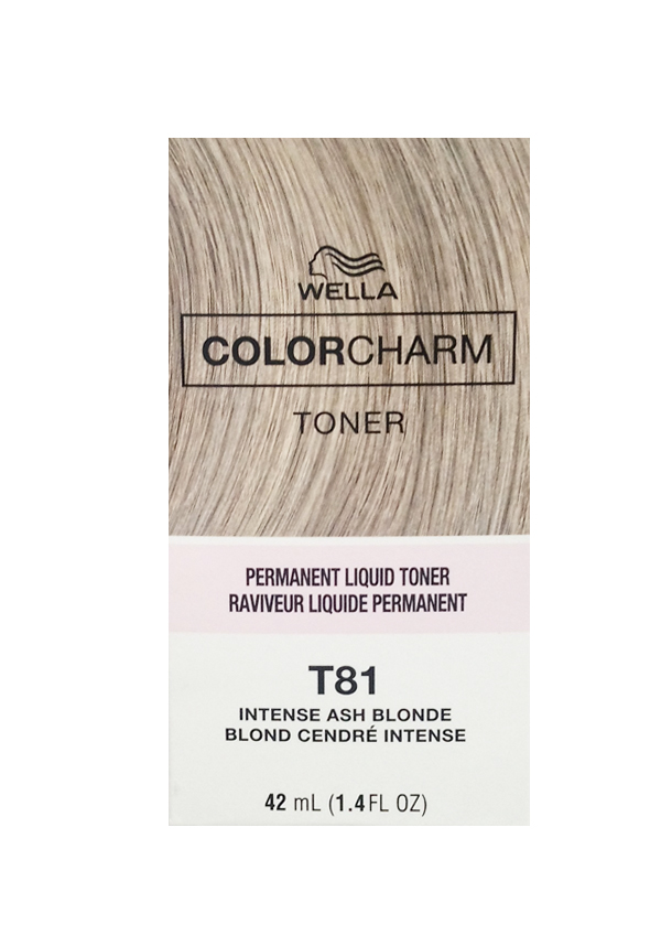 Wella Color Charm #T81 Intense Ash Blonde (1.4 oz)