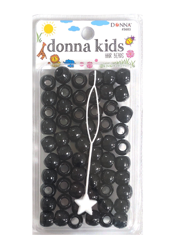 Donna Kids Medium Bead W/Beader #5603 Black - pc