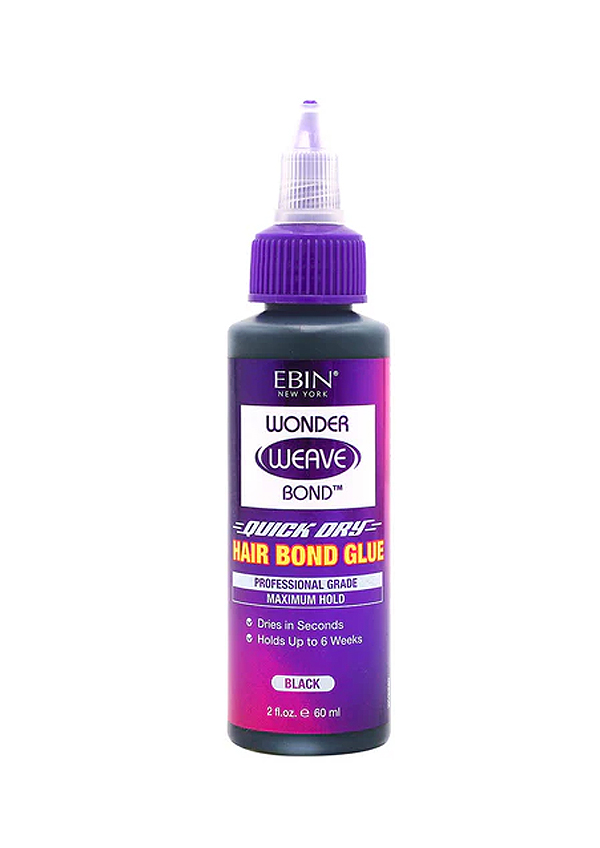 EBIN Wonder Weave Bond Hair Bond Glue -Black (2 oz) #275