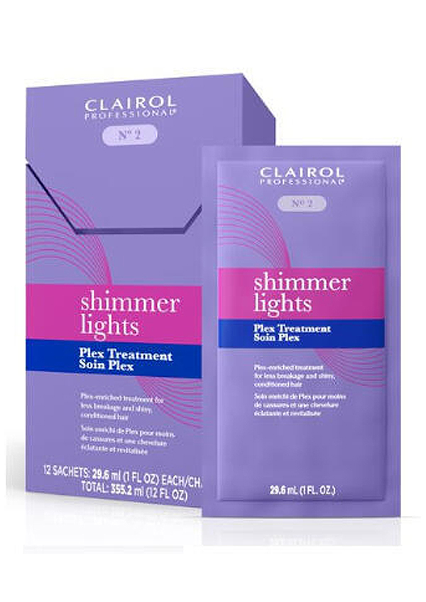 Clairol shimmer Lights Plex Treatment (1 oz/12 pk/Box) #45