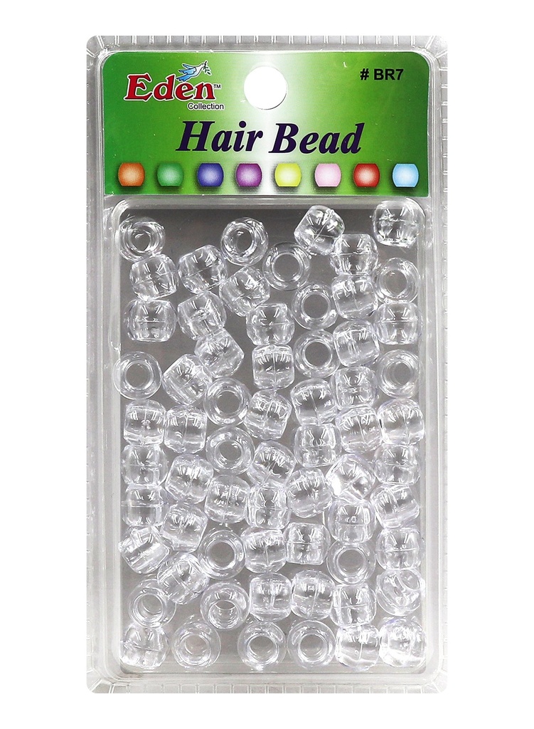 Eden Big Blister Medium Round Bead -Clear #BR7 -pk