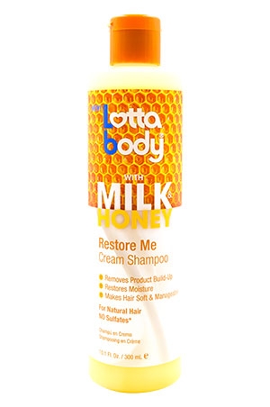 [LOT44834] Lottabody Milk & Honey Restore Me Cream Shampoo (10.1 oz) #37