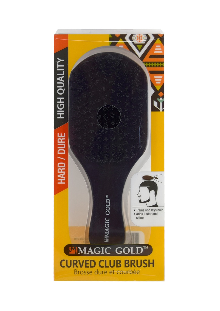 Magic Gold Club Brush -Curved [hard] #WBR002H(=#6808) -pc