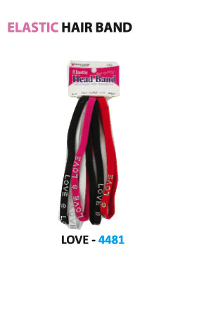 MGC Elastic Head Band #4481 ASST -dz