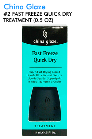 China Glaze Fast Freeze Quick Dry Treatment (0.5oz)
