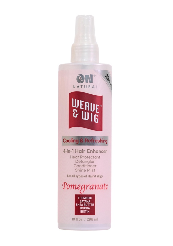 Next Image ON Weave & Wig 4-In-1 Hair Enhancer -Pomegranate (10 oz) #7B