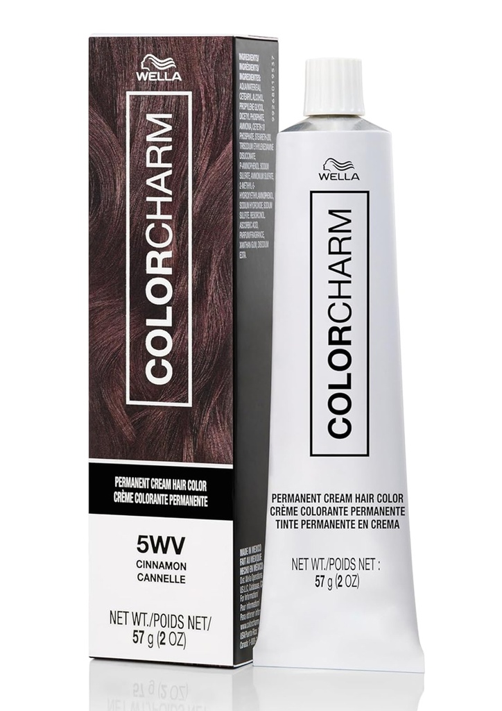 Wella Color Charm Crème Hair Color #5WV (Cinnamon) -pc