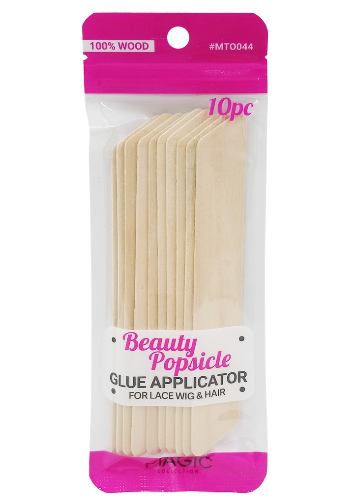 Magic Beauty Popsicle Glue Applicator #MT0044 (10 pc/pk) -dz