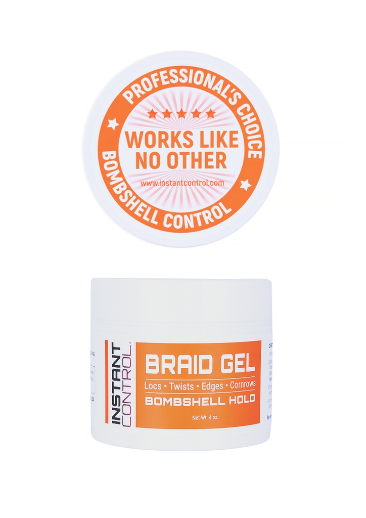 Instant Control Braid Gel Bombshell Hold (4 oz) #4