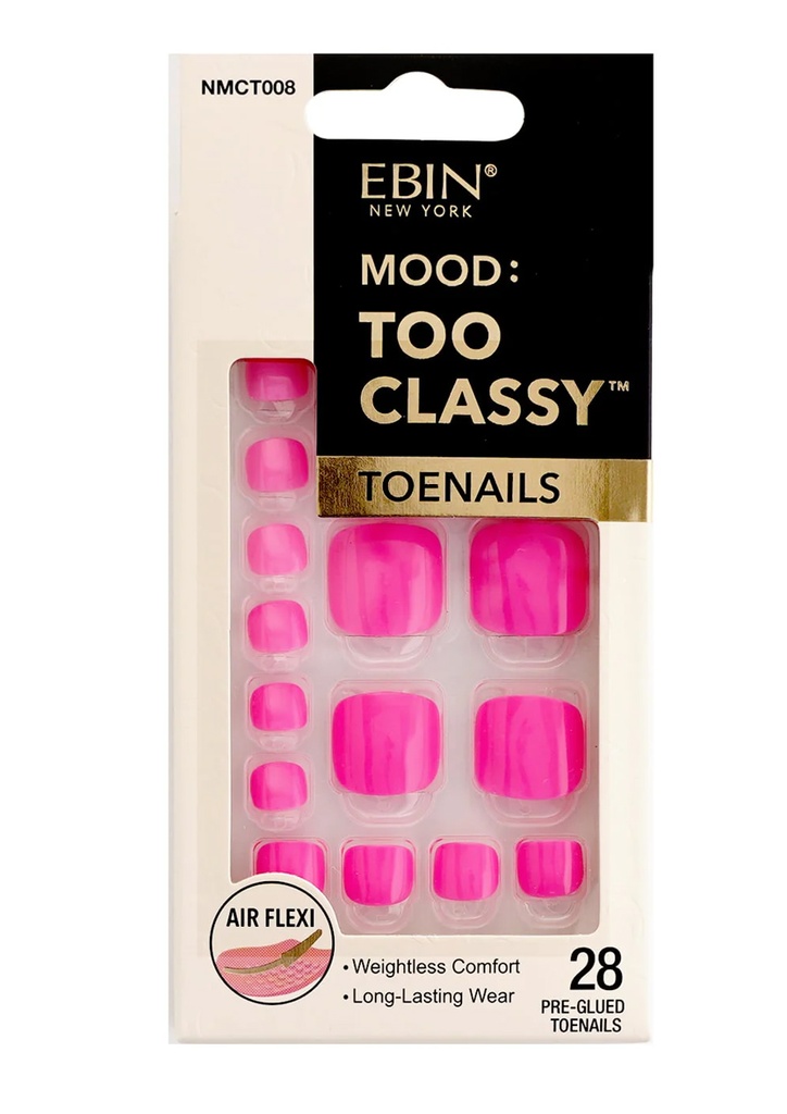 Ebin Nail Mood: Too Classy Toe Nails -008 #NMCT008