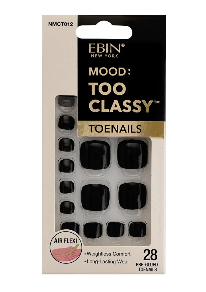 Ebin Nail Mood: Too Classy Toe Nails -012 #NMCT012