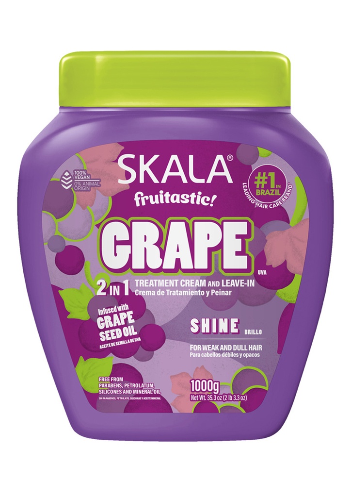 SKALA Grape 2 in 1 Theatment Cream/Leave-In (35.2 oz) #34