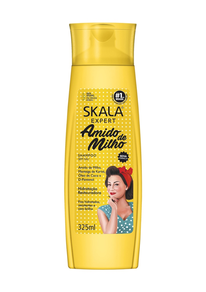 SKALA Amido de Milho Corn Starch Shampoo (10.99 oz) #38