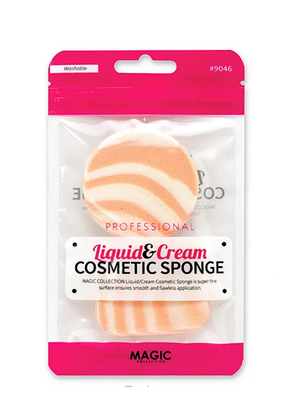 Magic Cosmetic Liquid & Cream Sponge #9046B -dz