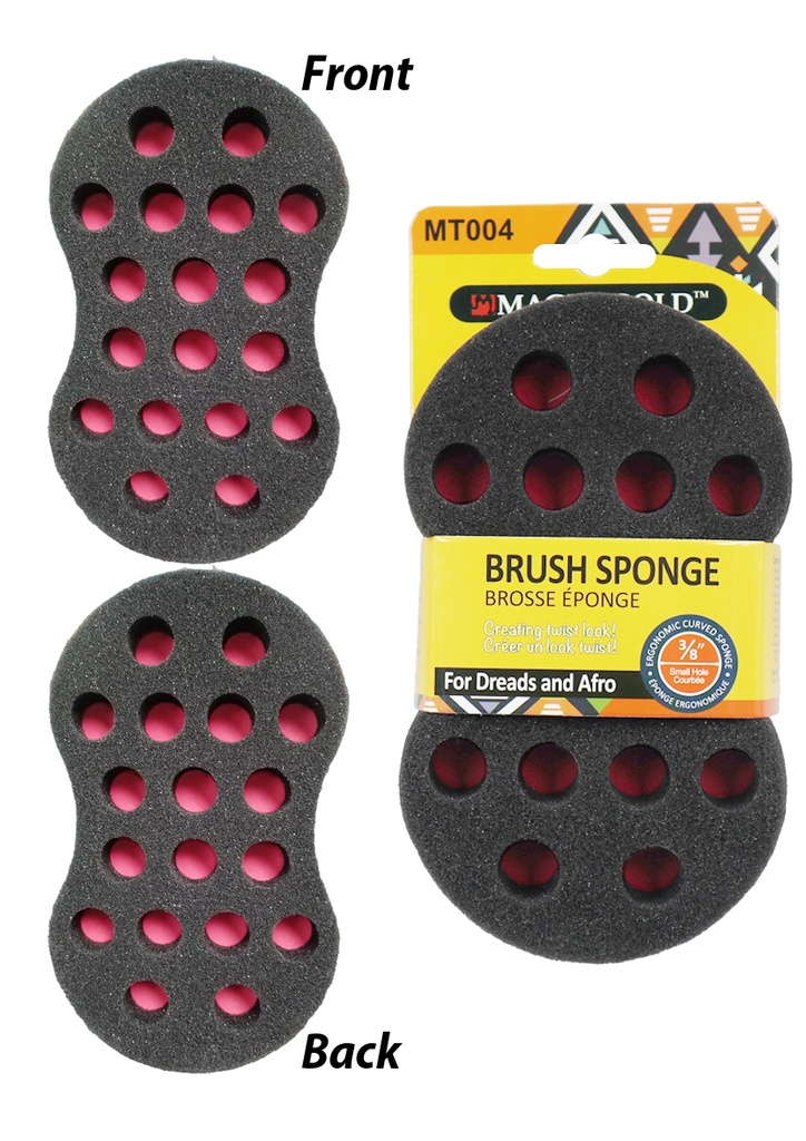 [MG02716] Magic Gold Brush Sponge (1/2") #MT004 -pc