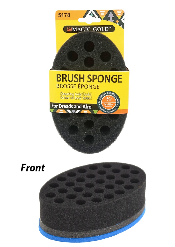 [MG95178] Magic Gold Brush Sponge 1/2" #5178 - pc (blue, large holes) #1