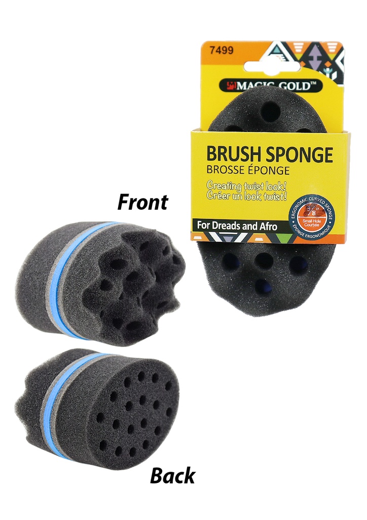 [MG97499A] Magic Gold Brush Sponge MINI #7499 (Double/Small holes) #10 -pc