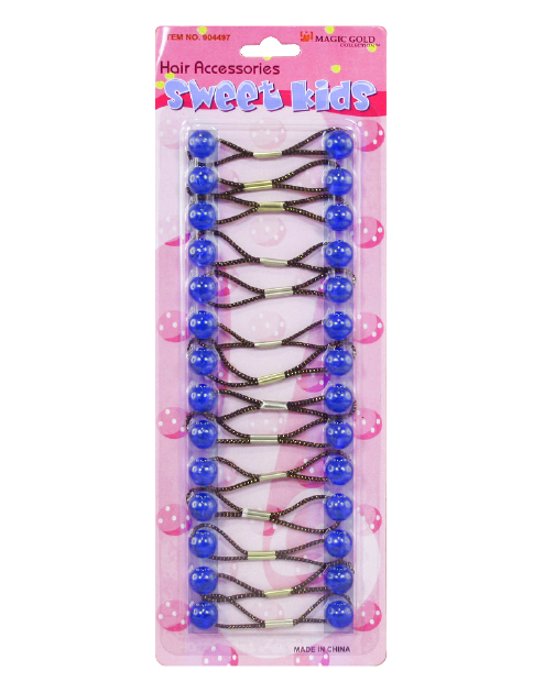 [MG90061B] Magic Gold Bubble Round #904497 Blue(S) -pc