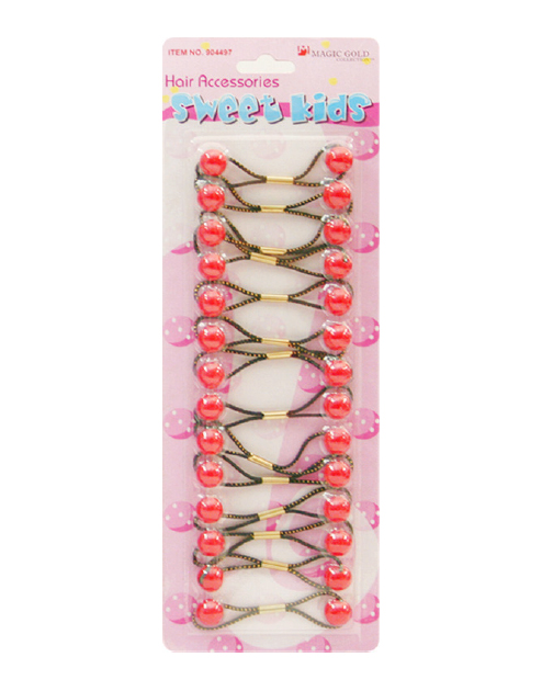 Magic Gold Bubble Round #904497 Red(S) -pc