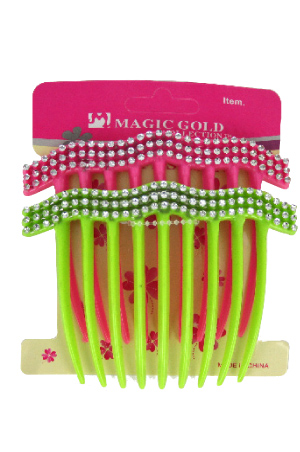 [MG92148] Magic Gold Comb Hair Pin (2pc/pk) #2148 ASST - dz