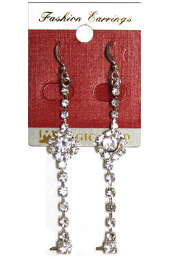 Magic Gold Fashion Rhinestone Earring #280132 -pc