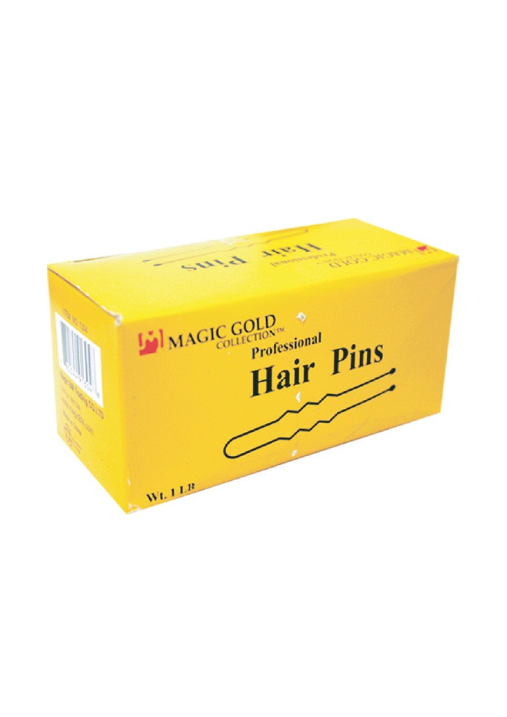 Magic Gold Hair Pins In Box (1 LB) #1304 -box