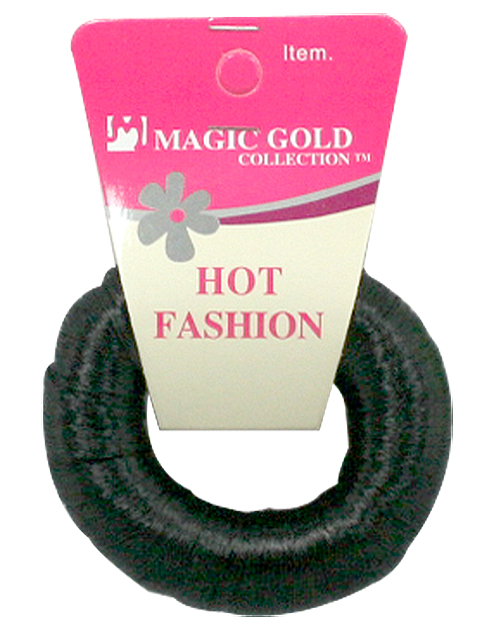 [MG24372] Magic Gold Hair Ring #2437 Black - dz