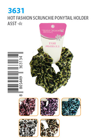 [MG36313] Magic Gold Hot Fashion Scrunchie Ponytail Holder #3631 -dz