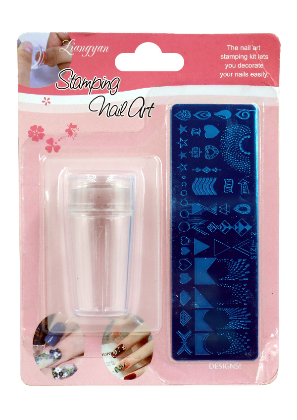 [MG93966] Magic Gold Nail Stamp #8065 -pc