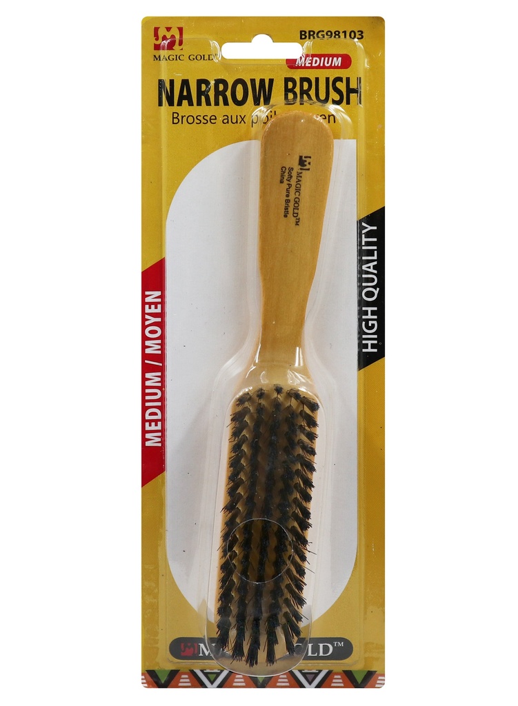 Magic Gold Narrow Brush [Medium] #MG98103 -pc