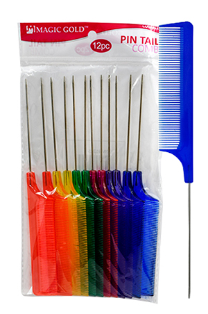 Magic Gold Pin Tail Comb TRUE CLEAR #COM91225