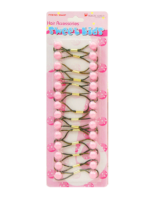 [MG91611] Magic Gold Plastic Bubble Round #904497 Pink(S) -pc