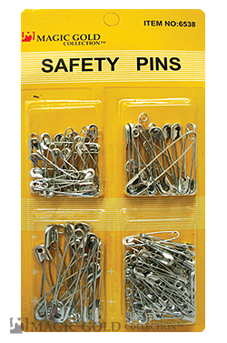 [MG96538] Magic Gold Safety Pins #6538 -dz
