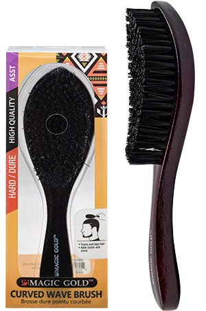 [MG99801] Magic Gold Wave Brush-Curved(Hard) #99801 -pc