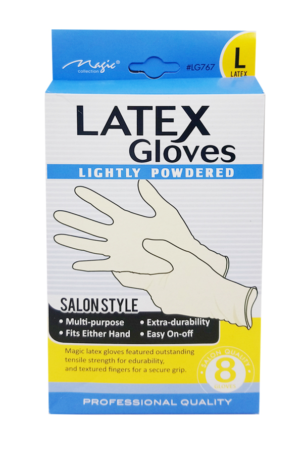 Magic Latex Gloves (L) - 8pc/pk