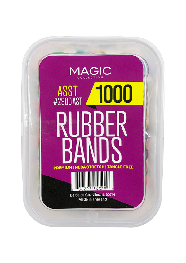 Magic Rubber Band #2900AST(1000pcs/jar) -jar