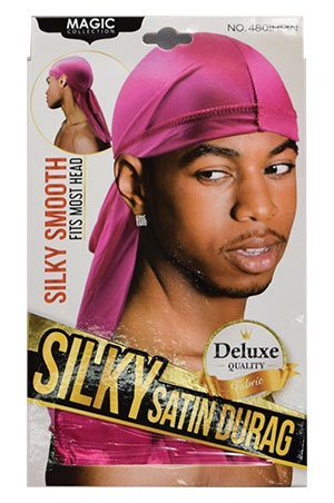 [MC04880] Magic Silky Satin Durag-H.Pink #4801HPIN-dz