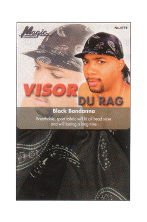 Magic Visor Bandanna Durag #Mix #4774 -dz