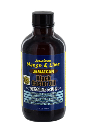 [MNL02296] Mango&Lime Black Castor Oil Vitamin A-D-E (4oz) #74