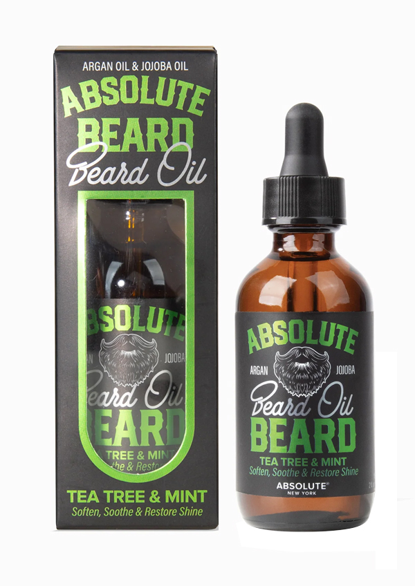 [NK99641] NK Absolute Beard Beard Oil -Tea Tree & Mint (2 oz) #99