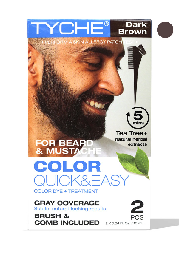 [NK04099] NK TYCHE Beard Color Quick&Easy #Dark Brown (2 pc/pk) #111