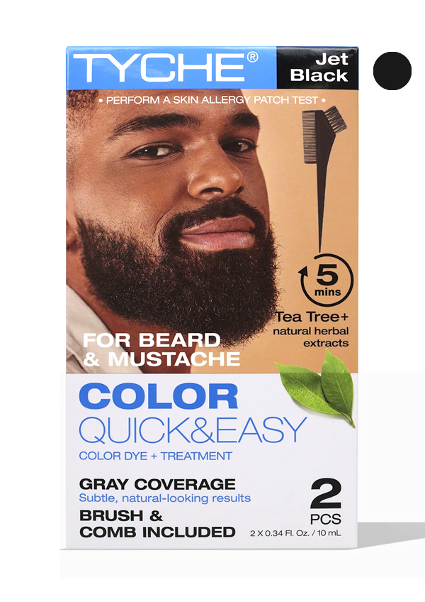 [NK04056] NK TYCHE Beard Color Quick&Easy #Jet Black (2 pc/pk) #108