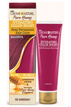 Creme of Nature Semi Perm Hair Color -Magenta (3oz) #128